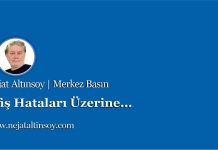 Afiş Hataları Üzerine