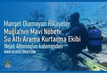 Muğla’nın Mavi Nöbeti: Su Altı Arama Kurtarma Ekibi