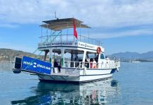 Güllük-Kıyıkışlacık & Fethiye-Şövalye Adası deniz toplu taşıma seferleri başladı