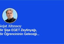 Bir Şişe EGET Zeytinyağı, Bir Öğrencinin Geleceği