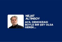 “Acil Demokrasi” Böyle Bir Şey Olsa Gerek…