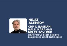 CHP İl Başkanı Halil Karahan; Neler Söyledi?